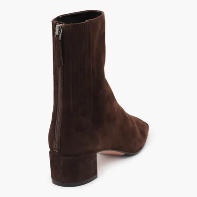 Aquazzura Brown Suede Boots