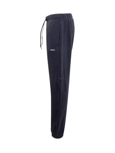 Autry Jogger Pants With Logo In Blue