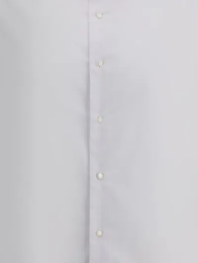 Brunello Cucinelli Cotton Shirt In White