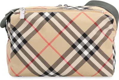 Burberry Check Crossbody Bag In Multi
