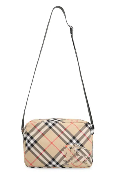 Burberry Check Crossbody Bag In Multi