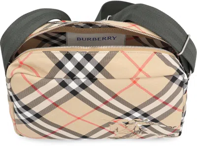 Burberry Check Crossbody Bag In Multi