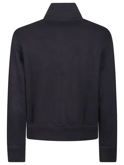C.p. Company Diagonal Fleece Full Button Sweatshirt