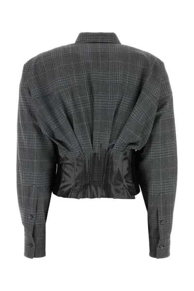 Diesel Camicia C-anbu In Misto Poliestere Stretch Ricamato  Donna In Black