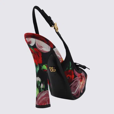Dolce & Gabbana Floral-print Pumps