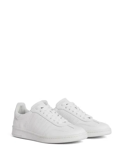 Dsquared2 Boxer Low-top Sneakers In White