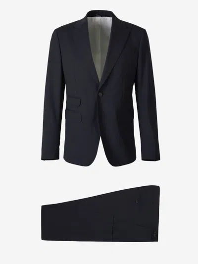 Dsquared2 London Suit Clothing In Blue