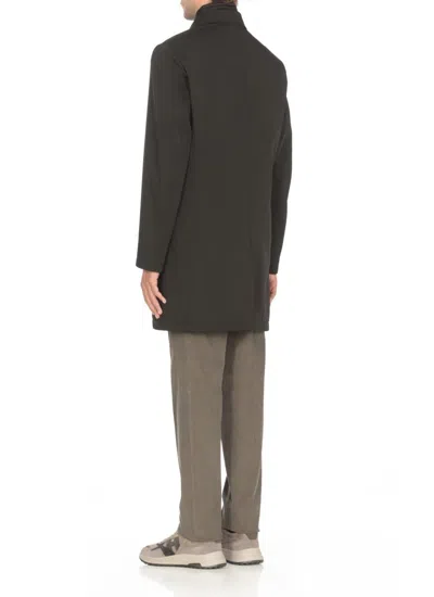 Fay Double-breasted Stand-up Collar Padded Coat