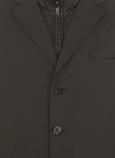 Fay Double-breasted Stand-up Collar Padded Coat