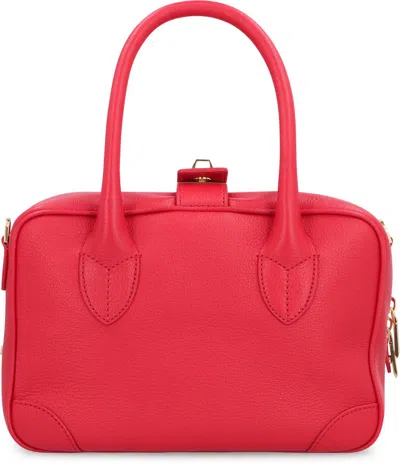 Golden Goose Vita Leather Handbag In Black