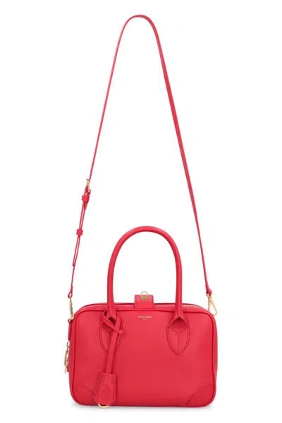 Golden Goose Vita Leather Handbag In Black
