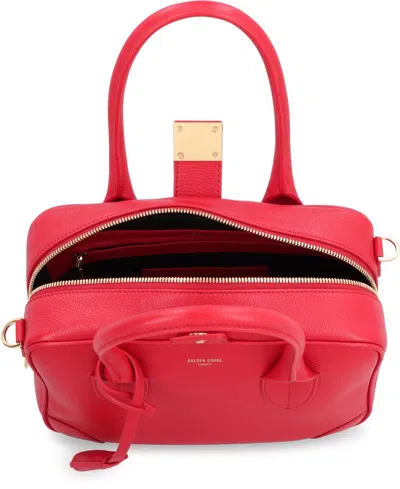 Golden Goose Vita Leather Handbag In Black