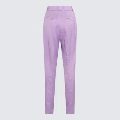 Hebe Studio Lilac Viscose The Lover Pants