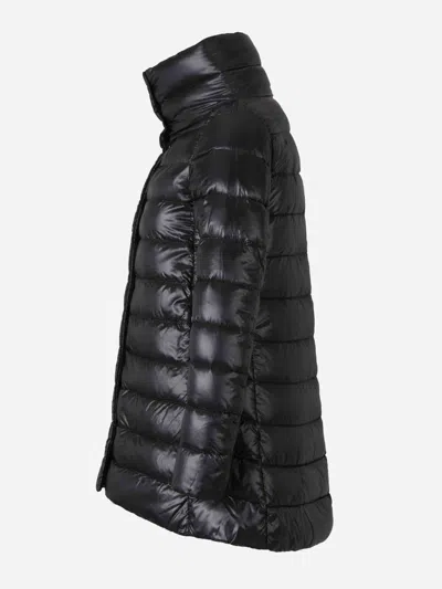 Herno Amelia Quilted Coat In Black