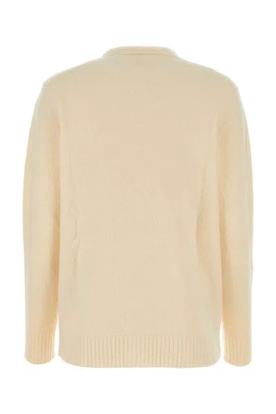 Jil Sander Ivory Wool Cardigan