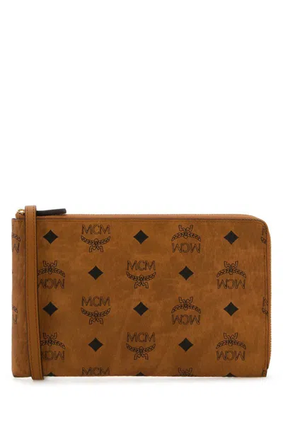 Mcm Printed Canvas Crossbody Bag