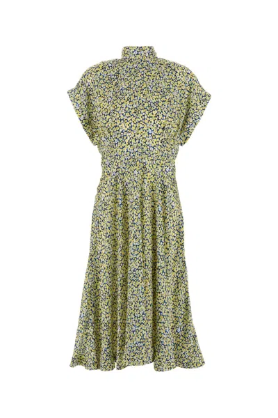 Bottega Veneta Women Printed Silk Dress