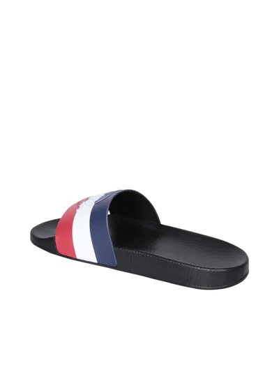 Moncler Basile Slides In Black