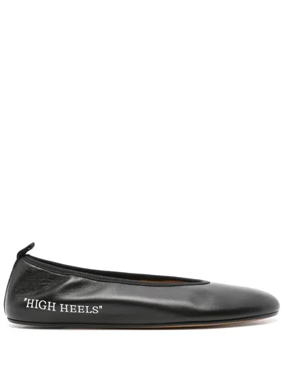 Off-white Flat Shoes