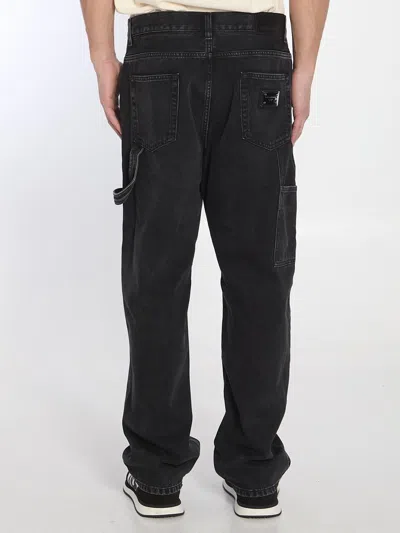 Dolce & Gabbana Dolce&gabbana Men Over Jeans In Black