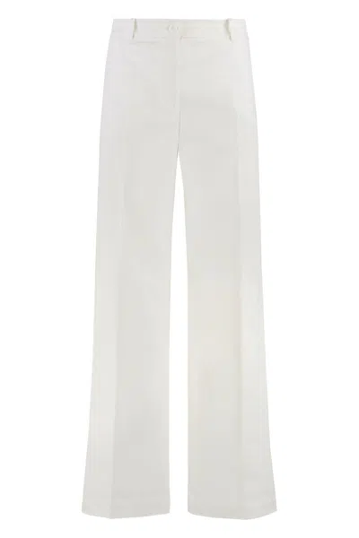 P.a.r.o.s.h Parosh Celebrity Wide-leg Trousers In White
