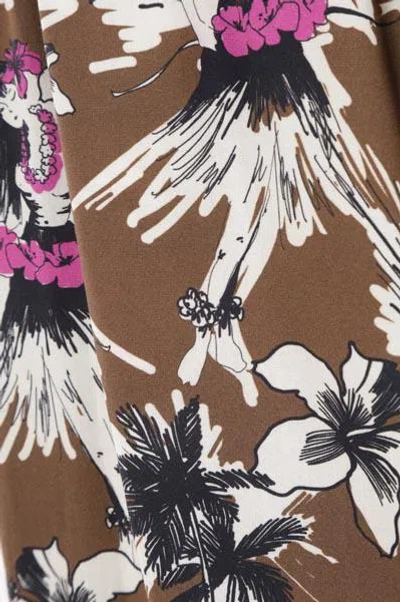 Palm Angels Hawaiian Print Shorts