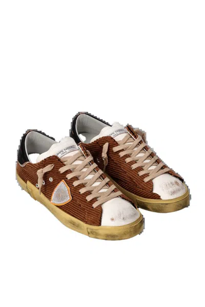 Philippe Model Sneakers In Brown