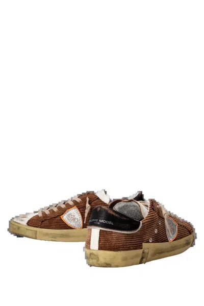 Philippe Model Sneakers In Brown