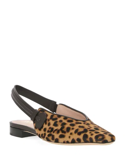 Rodo Leopard-print Ballerina Shoes