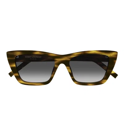 Saint Laurent Eyewear Sunglasses In Yellow
