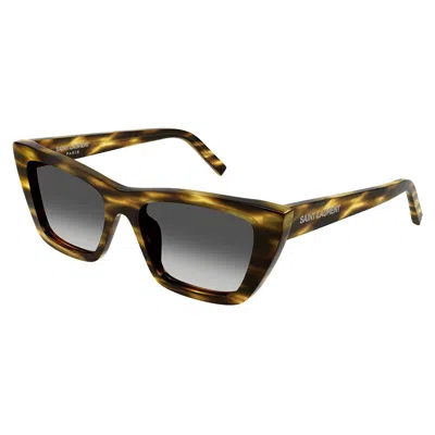 Saint Laurent Eyewear Sunglasses In Yellow