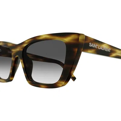 Saint Laurent Eyewear Sunglasses In Yellow