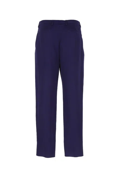 Saint Laurent Pantalone In Blue