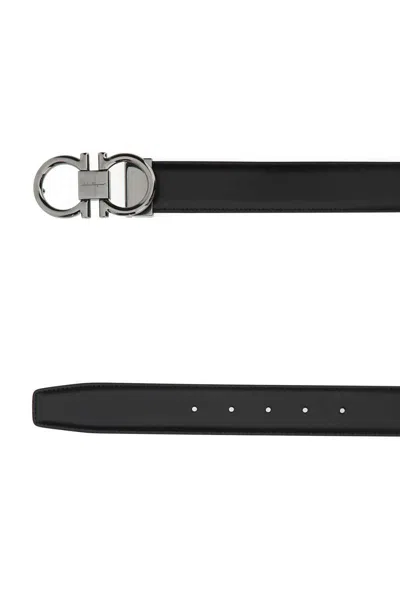 Ferragamo Adjustable Length Metal Buckle Smooth Finish