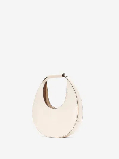 Staud Moon Bag Handbag In White