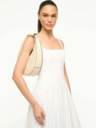 Staud Moon Bag Handbag In White