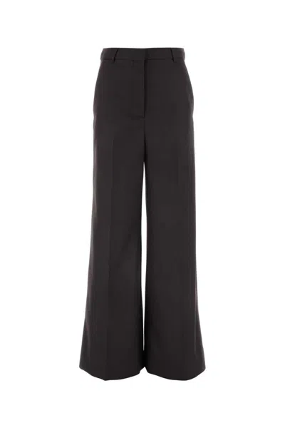 Stella Mccartney Wide-leg Wool Pants Featuring Pockets
