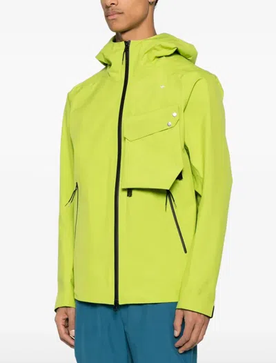 Stone Island Hooded Padded Jacket - Men's - Gore-tex/polyester In Green