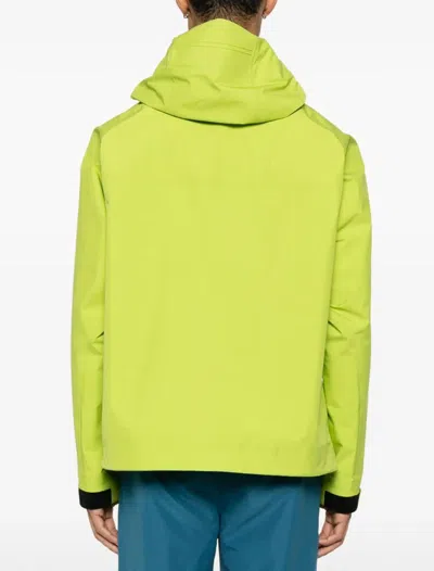 Stone Island Hooded Padded Jacket - Men's - Gore-tex/polyester In Green