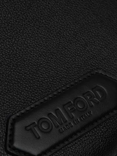 Tom Ford Grained Leather Crossbody Bag