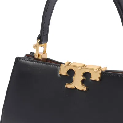 Tory Burch Eleanor Mini Leather Tote Bag In Black