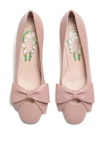 Valentino Garavani Women Bowow Leather Pumps