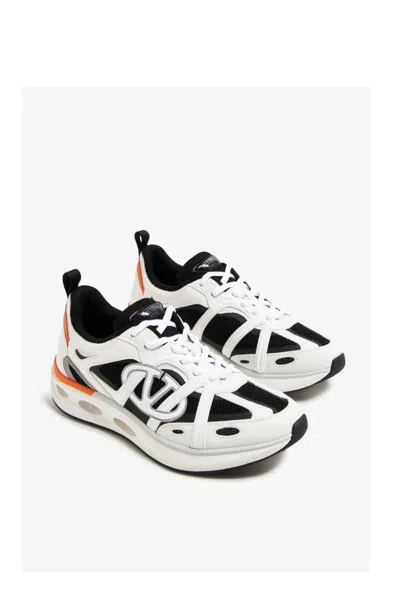 Valentino Vlogo Easyjog Sneakers With Contrast Accents