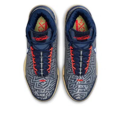 Nike Lebron Nxxt Genisus Ep 'midnight Navy Soft Yellow' In Multi
