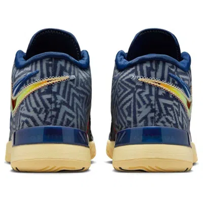 Nike Lebron Nxxt Genisus Ep 'midnight Navy Soft Yellow' In Multi