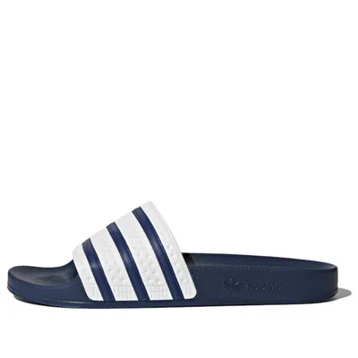 Adidas Originals Adidas Adilette Slide 'adi Blue White'