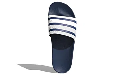 Adidas Originals Adidas Adilette Slide 'adi Blue White'