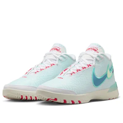 Nike Lebron Nxxt Genisus Ep 'white Aurora Green' In Multi