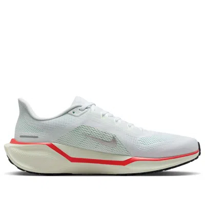 Nike Air Zoom Pegasus 41 'white Silver Barely Green Bright Crimson'
