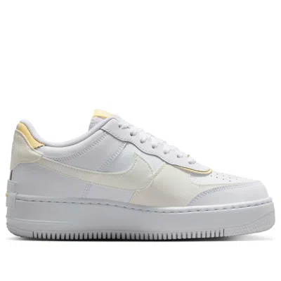 Nike Air Force 1 Low '07 "white/light Citron" Sneakers In White